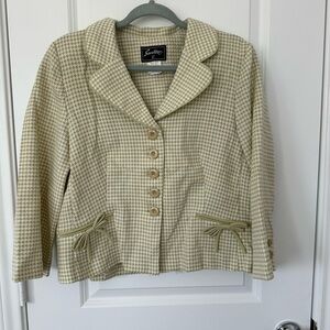 Sweet Suit Women’s Houndstooth Vintage Jacket
